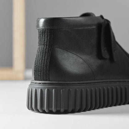 Torhill Hi Black Leather | Clarks
