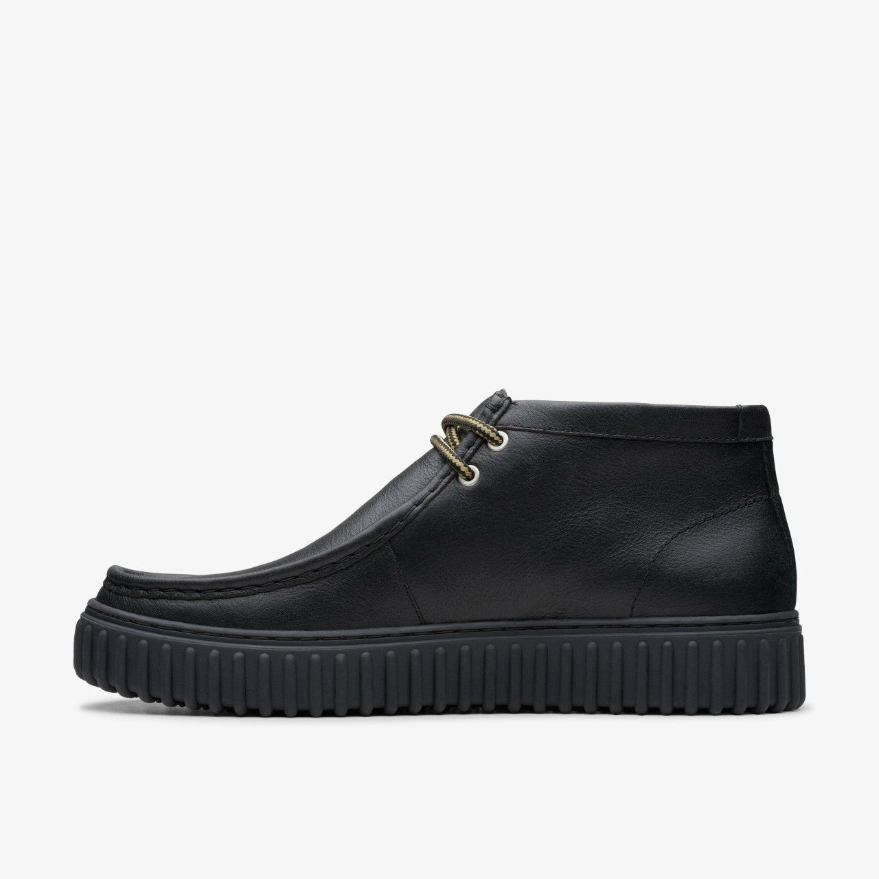 Torhill Hi Black Leather | Clarks