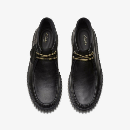 Torhill Hi Black Leather | Clarks