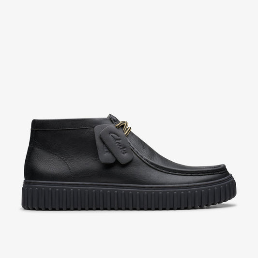 Torhill Hi Black Leather - US 7546