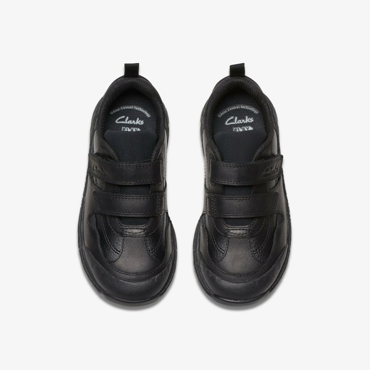 Steggy 2 Pace Kid Black Leather | Clarks