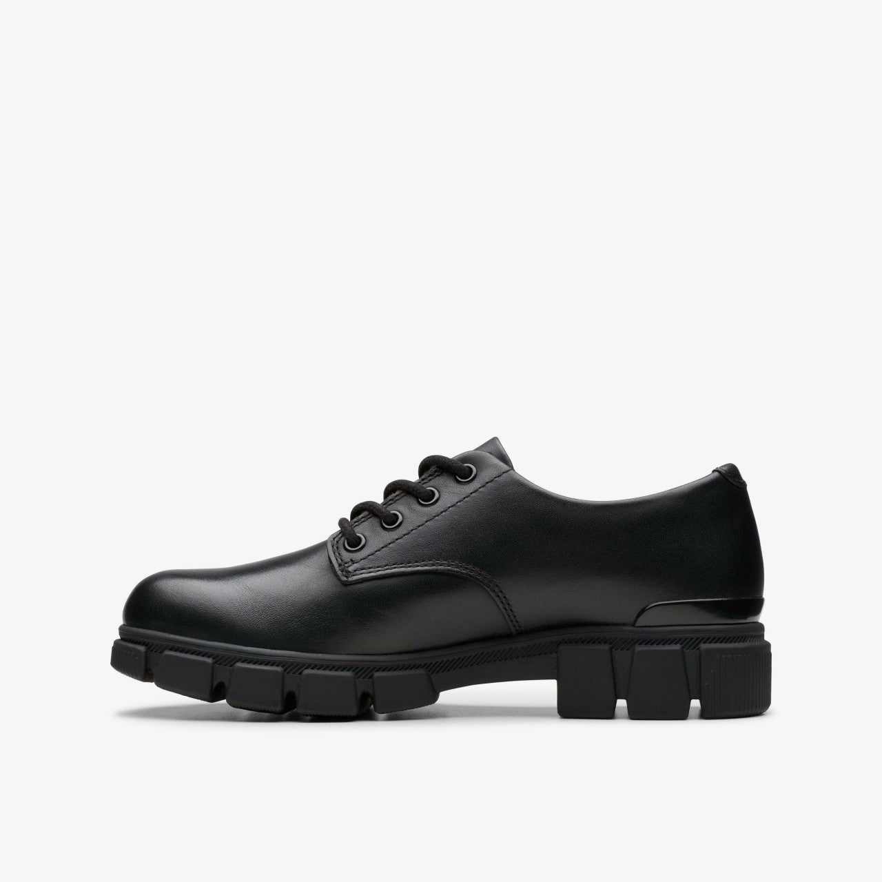 Evyn Lace Kid Black Leather | Clarks