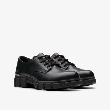 Evyn Lace Kid Black Leather | Clarks