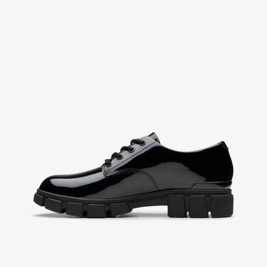 Evyn Lace Kid Black Patent | Clarks US
