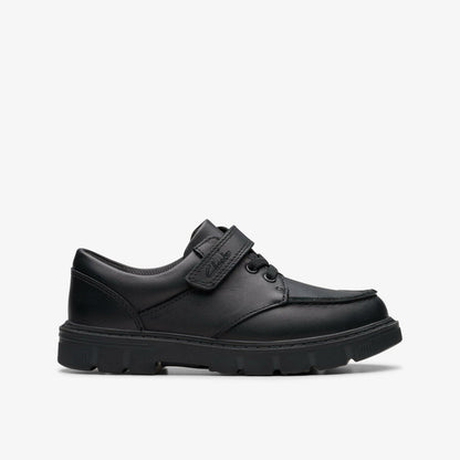 Lorcam Edge Kid Black Leather | Clarks Sale