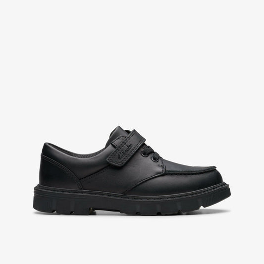 Lorcam Edge Kid Black Leather | Clarks Sale