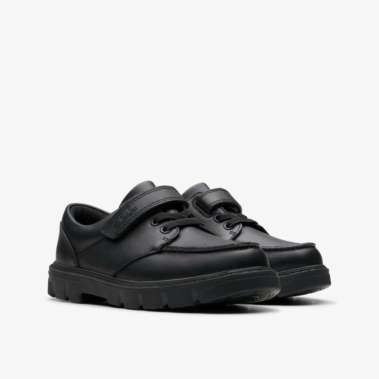 Lorcam Edge Kid Black Leather | Clarks Sale