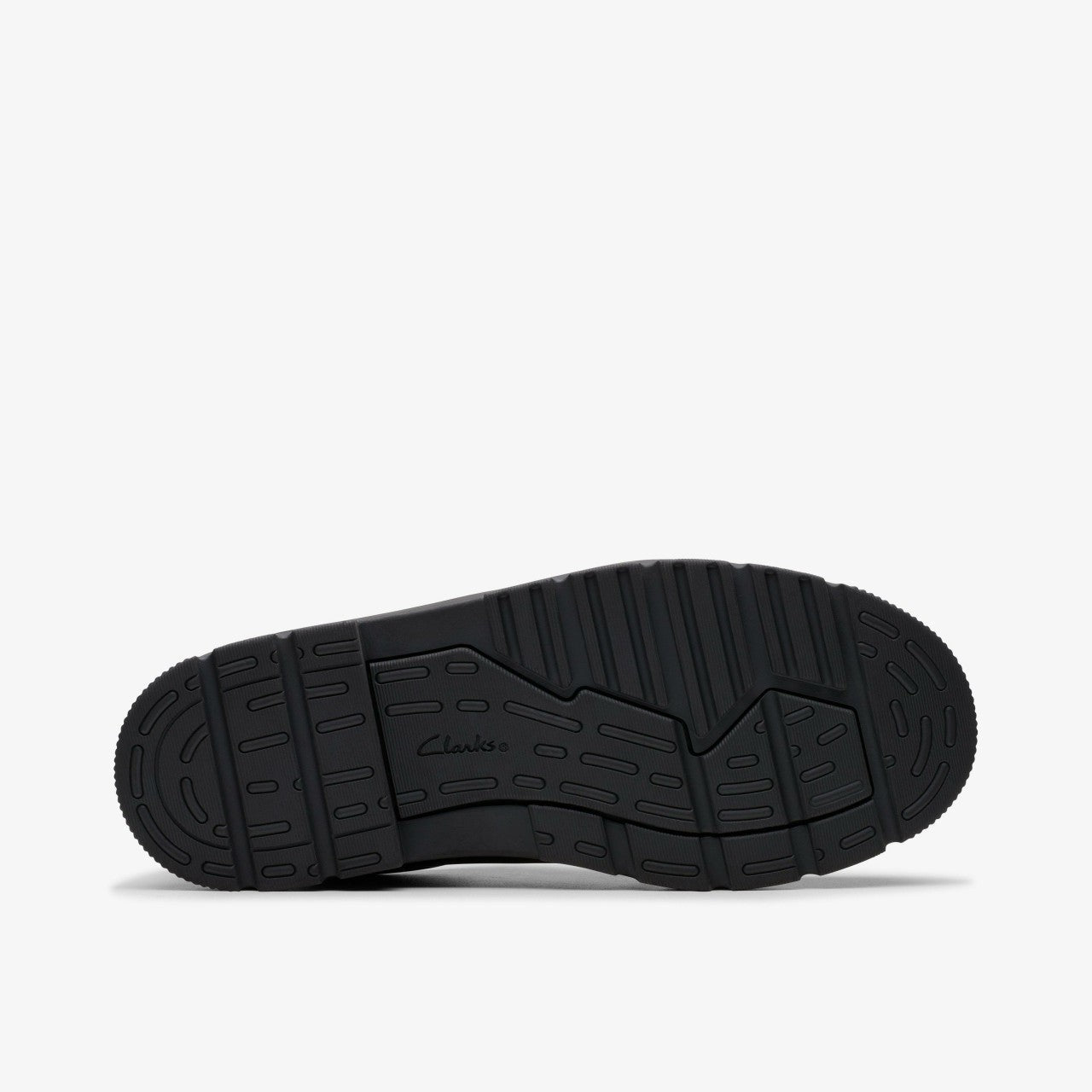 Lorcam Edge Youth Black Leather | Clarks Onsale