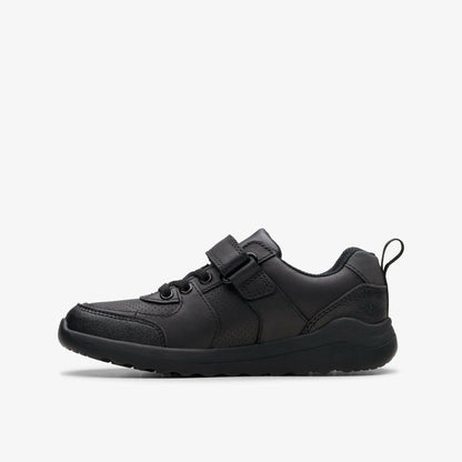Daze Bright Kid Black Leather | Clarks Discount