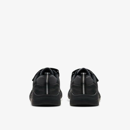 Daze Bright Kid Black Leather | Clarks Discount