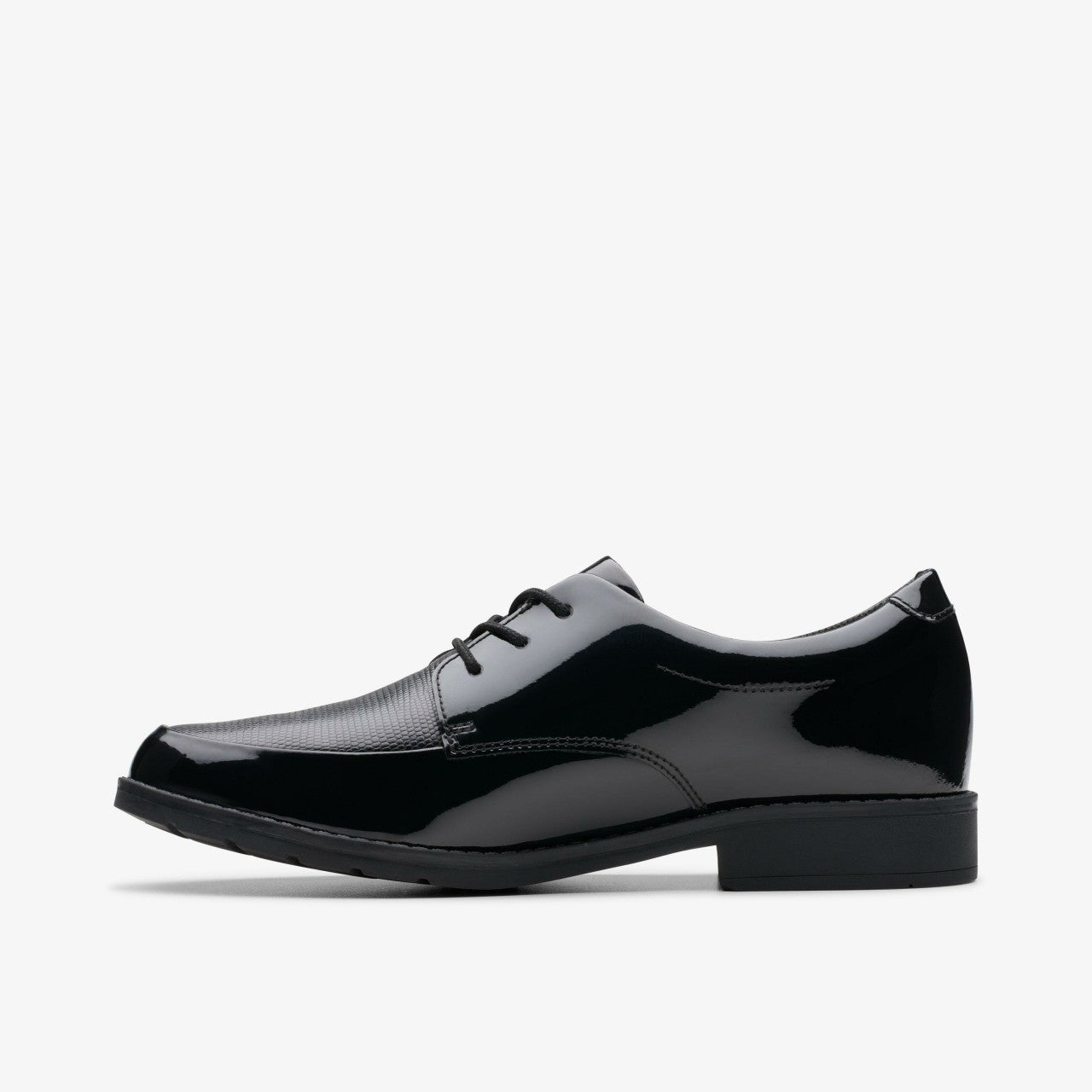 Aubrie Dress Youth Black Patent | Clarks For Sale