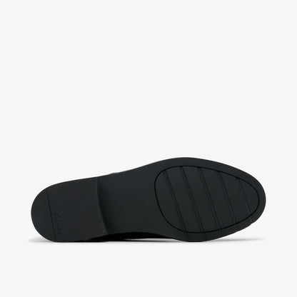 Aubrie Dress Youth Black Patent | Clarks For Sale