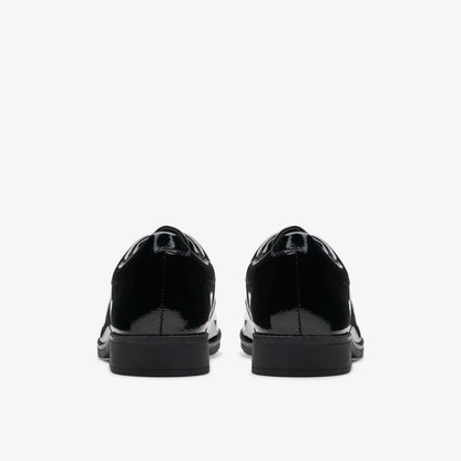 Aubrie Dress Youth Black Patent | Clarks For Sale