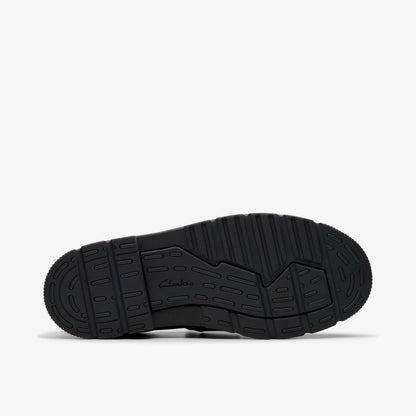 Lorcam Craft Youth Black Leather | Clarks Onsale