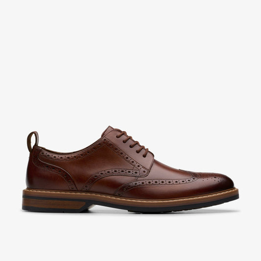 Aldwin Limit Brogue Mid Tan Leather | Clarks For Sale
