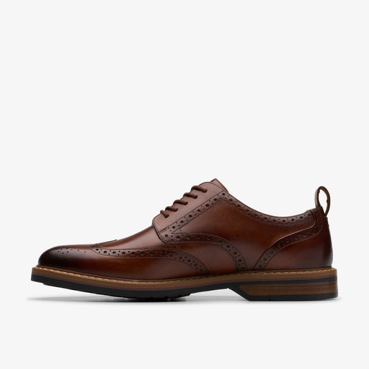 Aldwin Limit Brogue Mid Tan Leather | Clarks For Sale