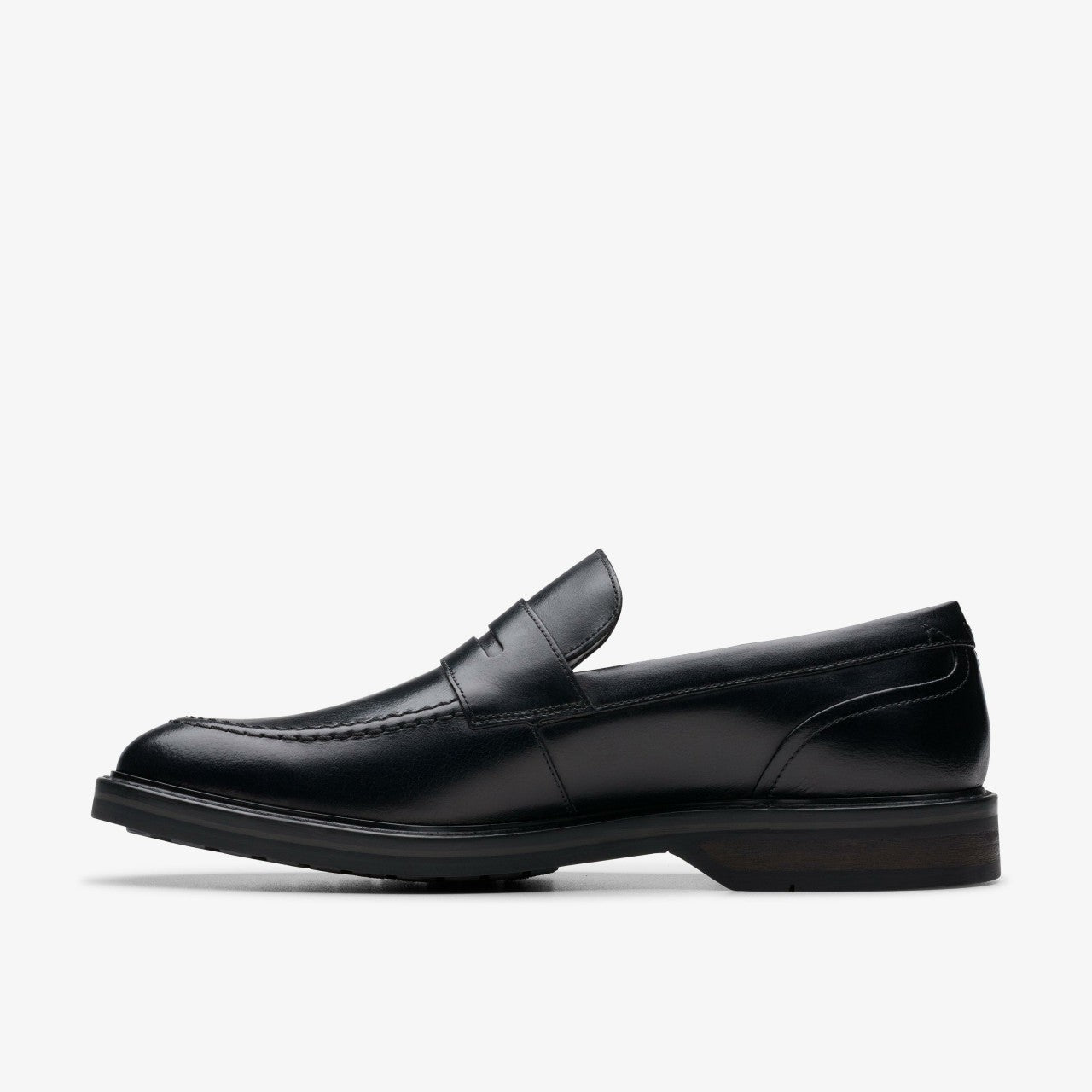 Aldwin Step Loafer Black Leather | Clarks Onsale