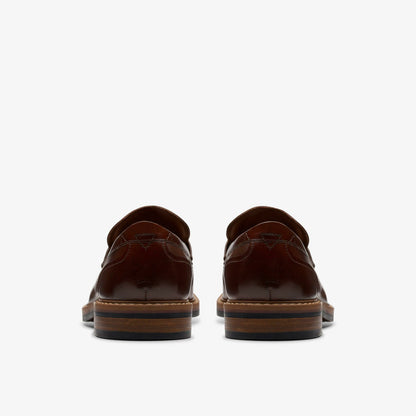 Aldwin Step Loafer Mid Tan Leather | Clarks For Sale