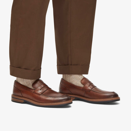 Aldwin Step Loafer Mid Tan Leather | Clarks For Sale