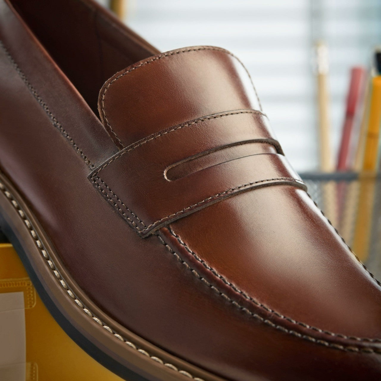 Aldwin Step Loafer Mid Tan Leather | Clarks For Sale