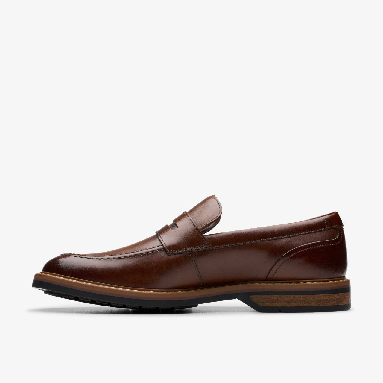 Aldwin Step Loafer Mid Tan Leather | Clarks For Sale