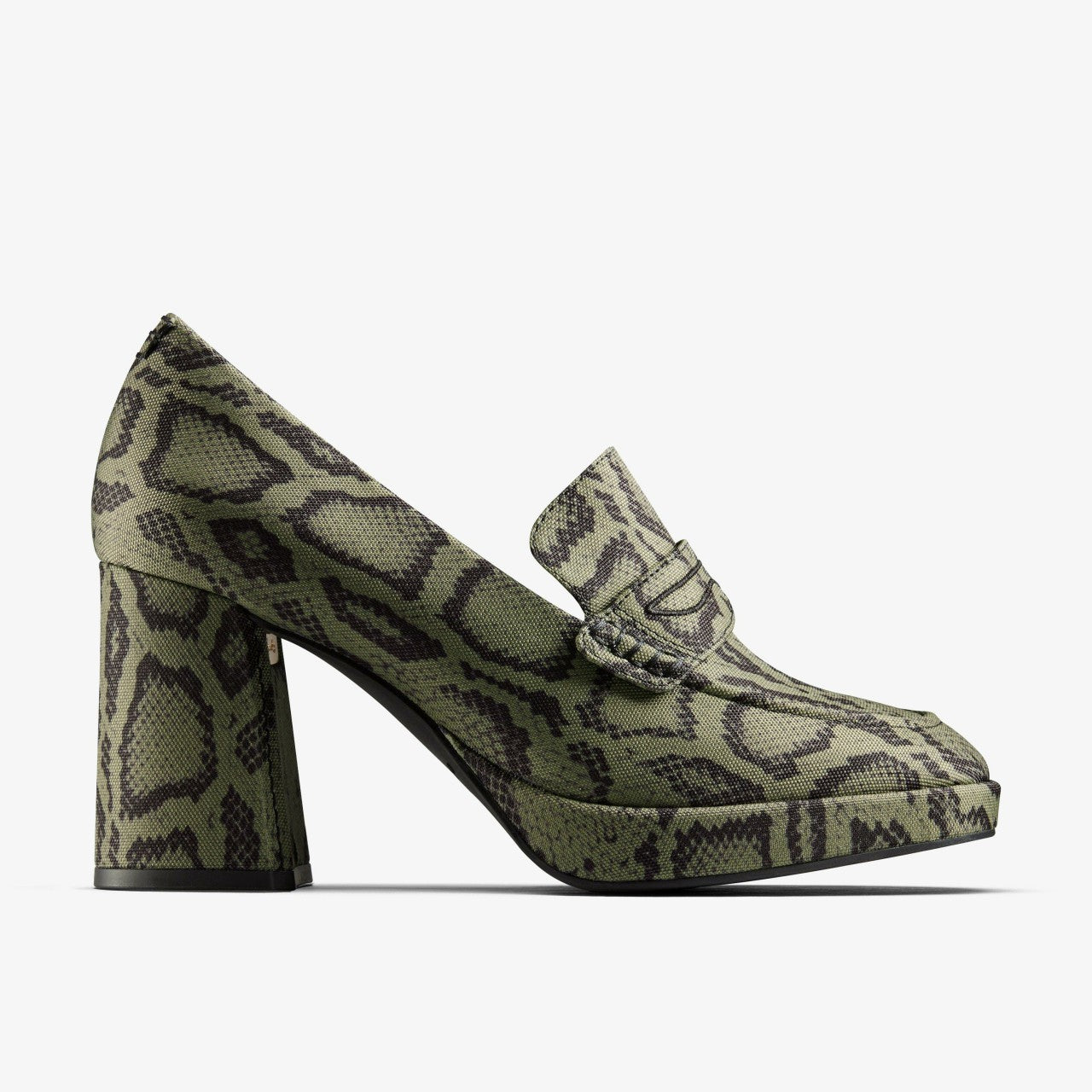 Martine Rose Loafer 2 Green Textile | Clarks Discount
