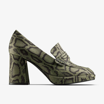 Martine Rose Loafer 2 Green Textile | Clarks Discount