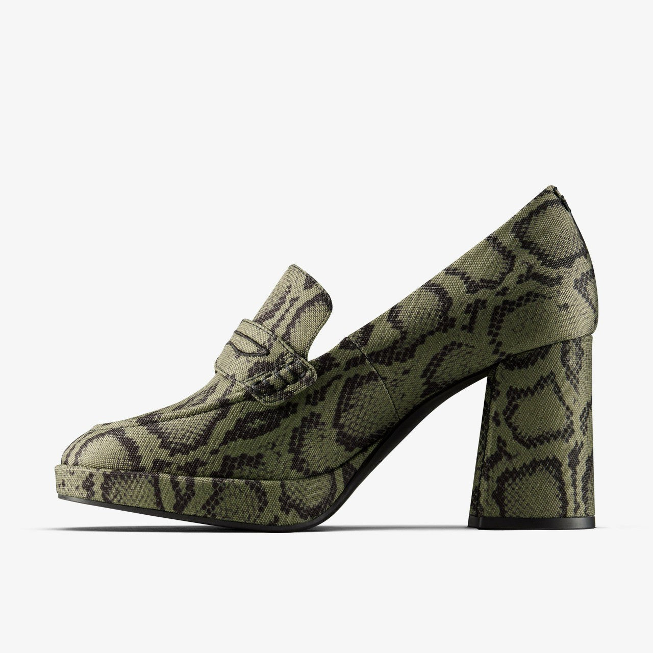 Martine Rose Loafer 2 Green Textile | Clarks Discount
