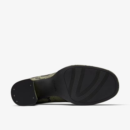 Martine Rose Loafer 2 Green Textile | Clarks Discount