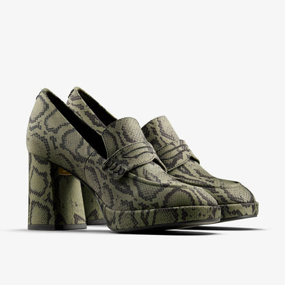 Martine Rose Loafer 2 Green Textile | Clarks Discount