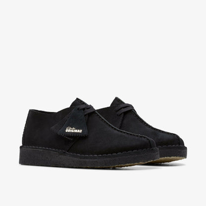 Desert Trek Black Suede | Clarks