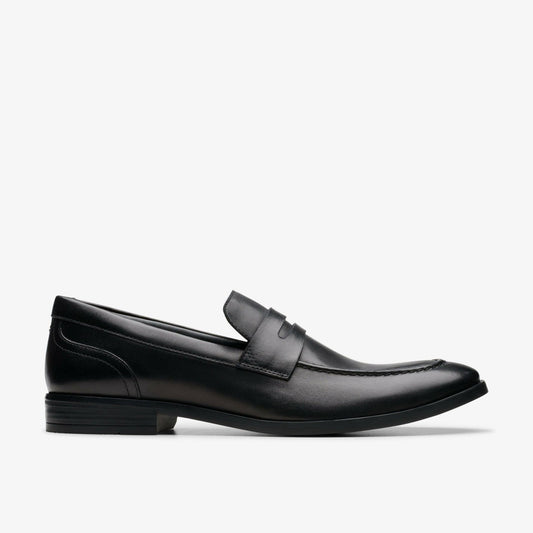 Brandon Step Loafer Black Leather | Clarks Onsale