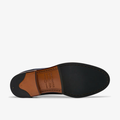 Craft James Top Chelsea Boot Navy Suede | Clarks For Sale
