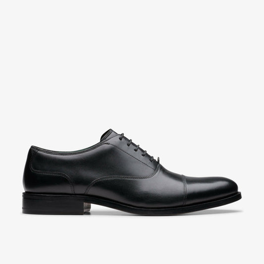 Craft James Cap Black Leather | Clarks Discount