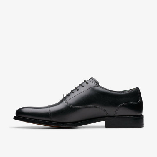 Craft James Cap Black Leather | Clarks Discount