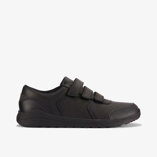 Daze Step 2 Youth Black Leather | Clarks US
