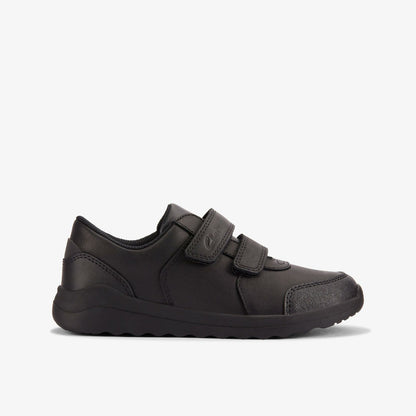 Daze Step 2 Kid Black Leather | Clarks