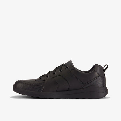 Daze Loop 2 Youth Black Leather | Clarks Discount