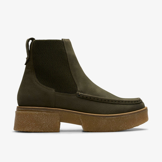 Linoso Top Ankle Boot Dark Green Nubuck | Clarks US
