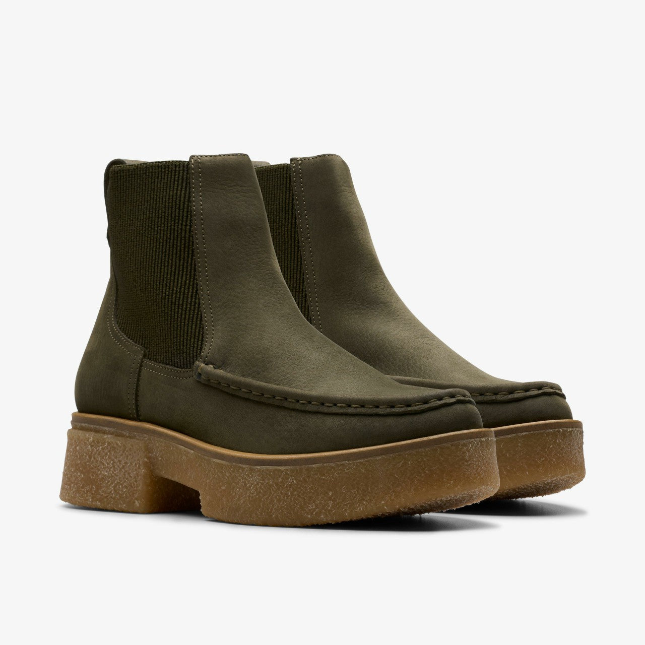 Linoso Top Ankle Boot Dark Green Nubuck | Clarks US