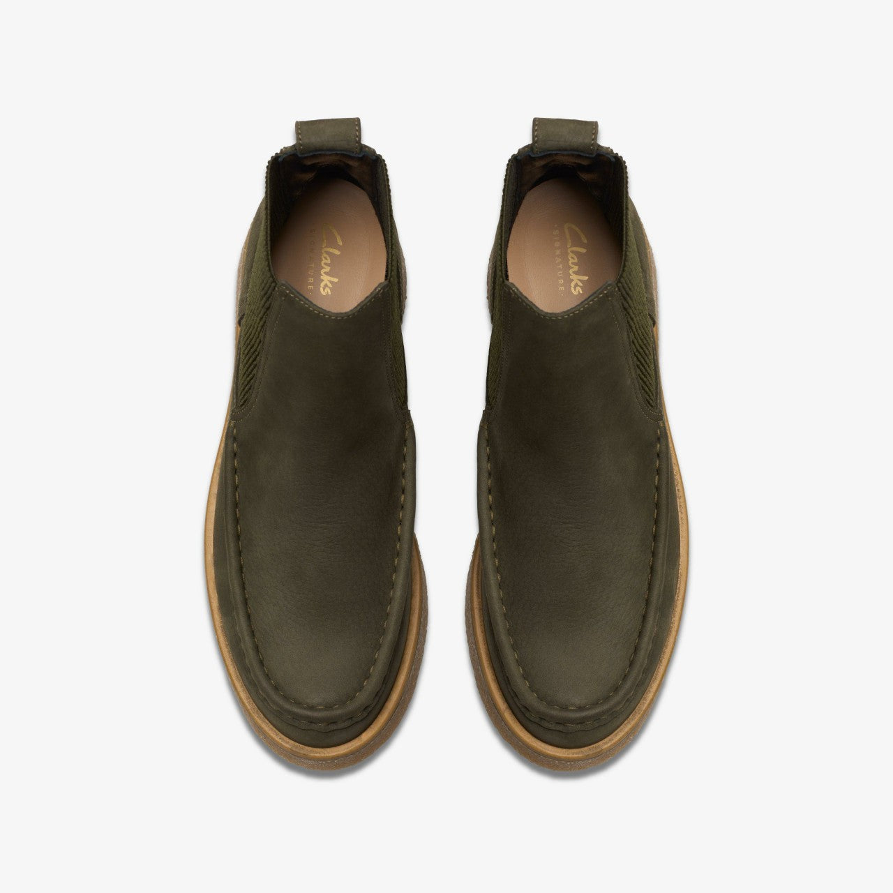 Linoso Top Ankle Boot Dark Green Nubuck | Clarks US