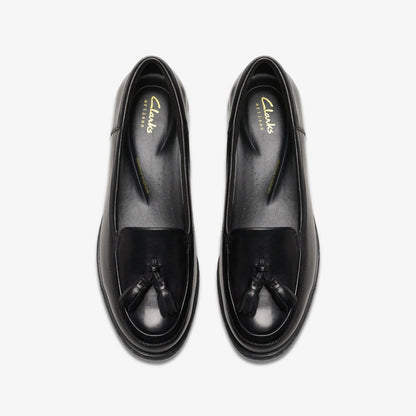 Havisham Edge Loafer Black Leather | Clarks Onsale