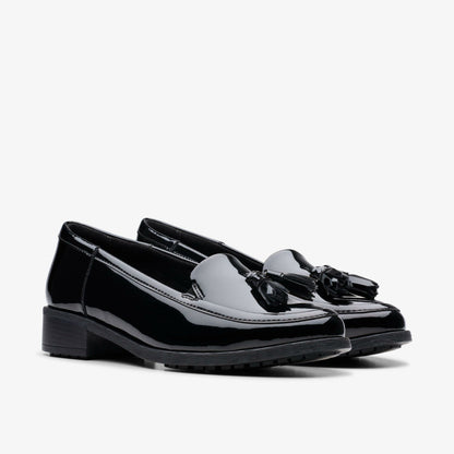 Havisham Edge Loafer Black Patent | Clarks Sale