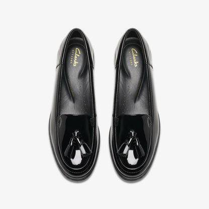 Havisham Edge Loafer Black Patent | Clarks Sale