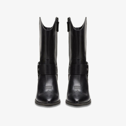Morzine Rise Black Leather | Clarks Sale
