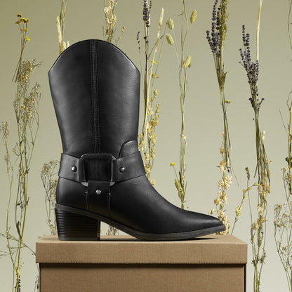 Morzine Rise Black Leather | Clarks Sale