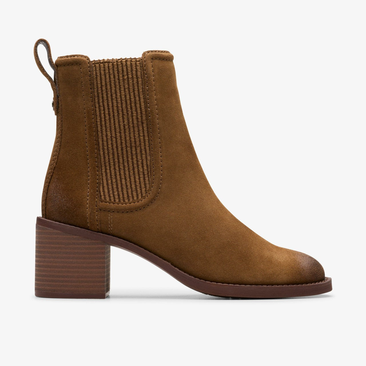 Chamberly Top Walnut Suede | Clarks