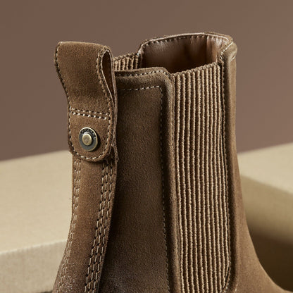Chamberly Top Walnut Suede | Clarks