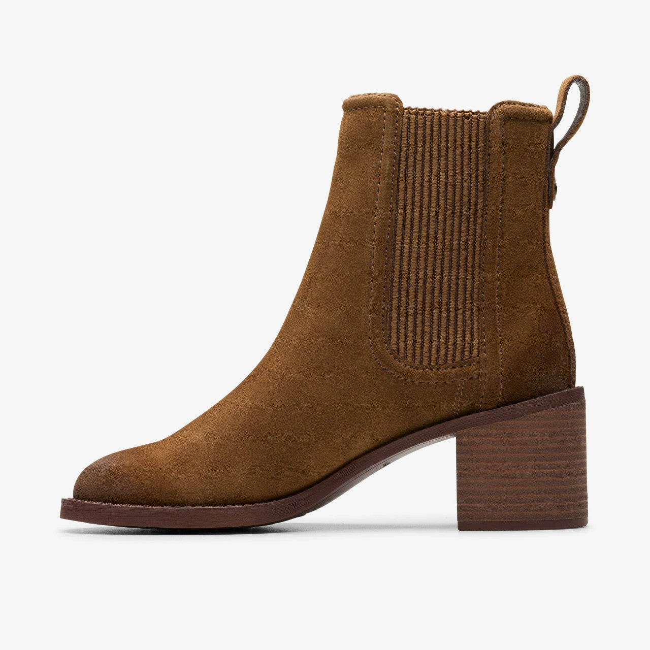 Chamberly Top Walnut Suede | Clarks