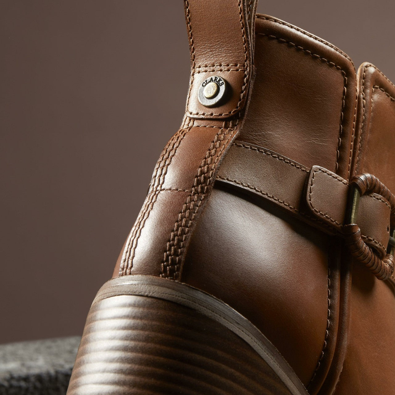 Chamberly Trim Mid Tan Leather | Clarks For Sale